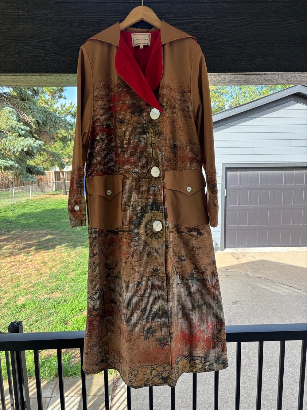Lingua Franca Marnie Trench Coat